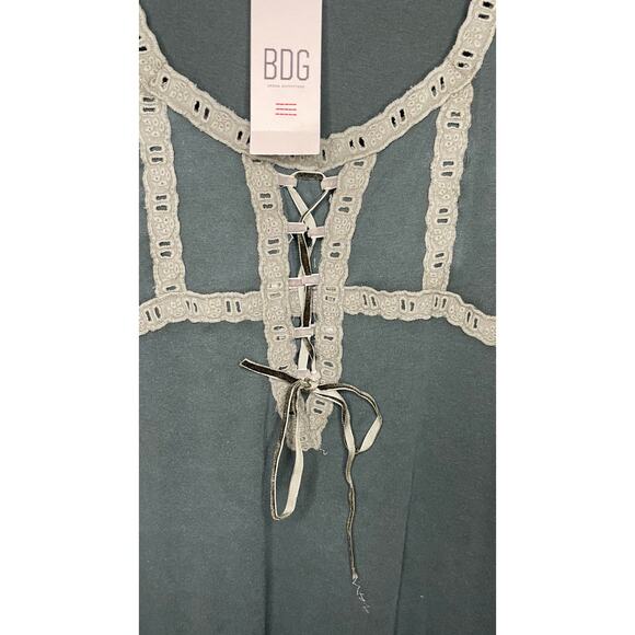 BDG Maxeene Crochet Trim Mini Dress from Urban Outfitters - Picture 4 of 8